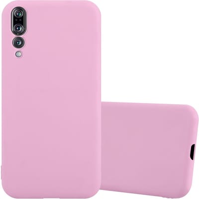 Cadorabo Hoesje geschikt voor Huawei P20 PRO / P20 PLUS in CANDY ROZE - Beschermhoes gemaakt van flexibel TPU silicone Case Cover