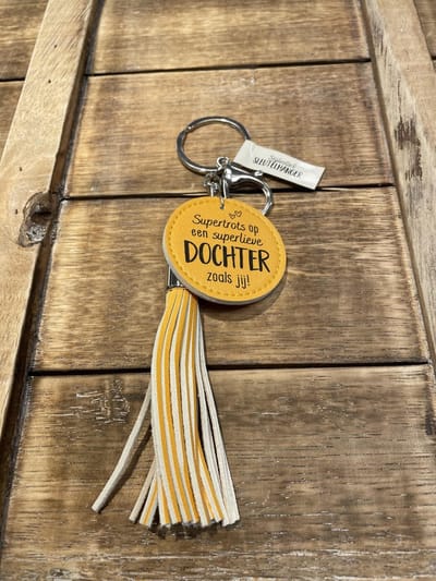 Sleutelhanger /Tashanger +Tassel / Kwast Dochter