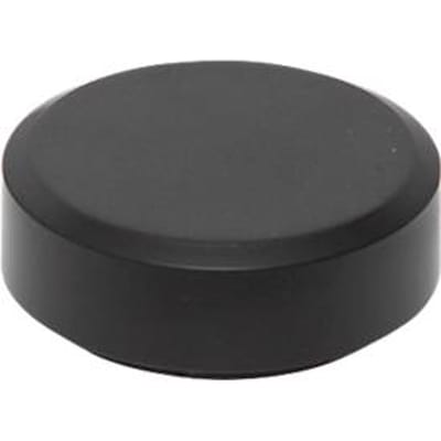 MAULmagneet MAULpro Recycling, rond, met facetrand, kleefkracht tot 0,6 kg, Ø 29 mm, 85% gerecycled kunststof gecoat, zwart, 20 st.