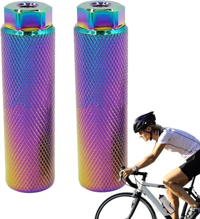 Fiets Voetsteunen - Fietspassagier Steunen - Extra Passagier Vervoeren - Eenvoudige Montage - 9mm Gat Diameter - Meerdere Kleuren