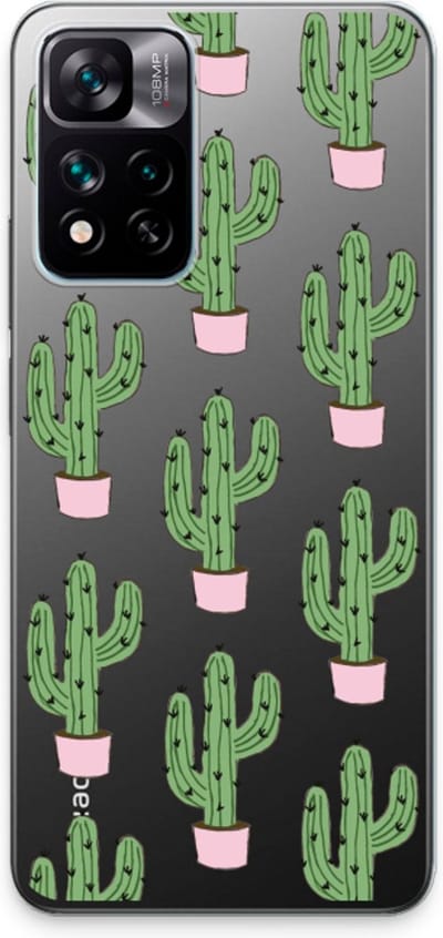 Case Company® - Hoesje geschikt voor Xiaomi 11i hoesje - Cactus Lover - Soft Cover Telefoonhoesje - Bescherming aan alle Kanten en Schermrand