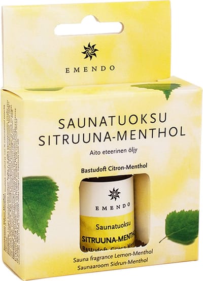 Emendo Sauna geur Lemon - Menthol 10 ml - Opgietmiddel Sauna
