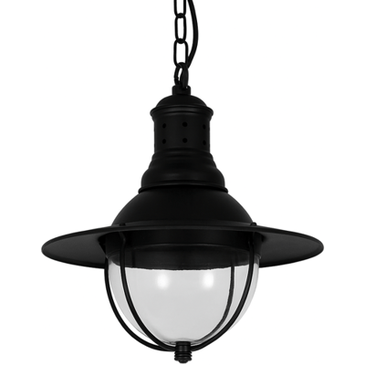 KS Verlichting Hanglamp Wellington Antiek Zwart
