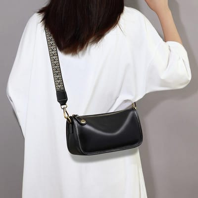 Nieuwe Dames Knoedeltas van Echt Leer Herfst en Winter Onderarmtas High-end Crossbody Tas