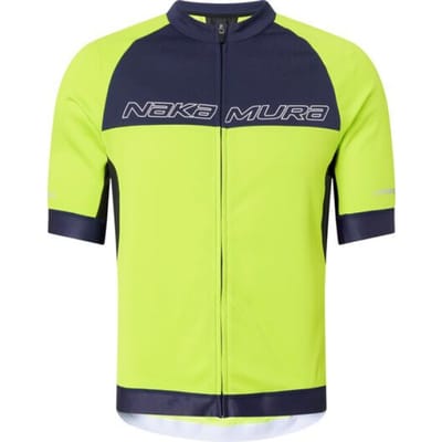 NAKAMURA - nino m - Fietsshirt korte mouw heren - Lichtgroen