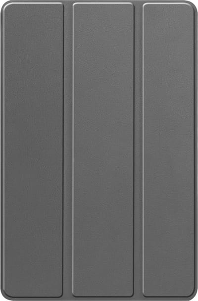 Hoesje - Geschikt voor Lenovo Tab P12 - Dun & Stevig - Trifold Bookcase - Hard Cover Case - Met Uitsparing Geschikt voor Lenovo Pen - Hardcover Book - Tablet Hoes - Grijs