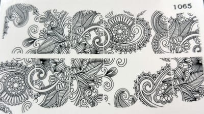 Korneliya Water Decal Nail Wrap WD 1065