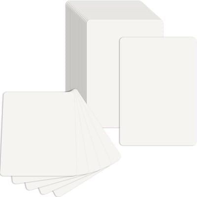 80 Stuks A6 Kraft Papier Kaarten - Lege Postkaarten, 10.5 x 14.8 cm, 300gsm - Ideaal voor Schrijven, Printen en Creatieve Projecten