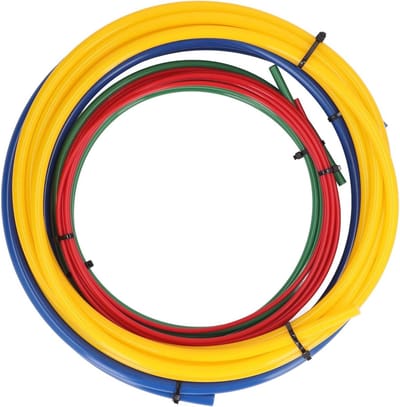 4-delige set voor het buigen en beschermen van koperen buizen, 13ft, geschikt voor 1/4in, 3/8in, 1/2in en 5/8in AC toepassingen, ideaal voor airconditioning en koelsystemen