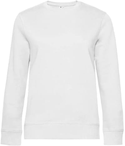 Dames sweatshirt met ronde hals B&C Queen