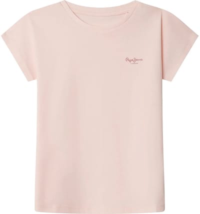 Pepe Jeans Gigi T-shirt Met Korte Mouwen Roze 10 Years Meisje