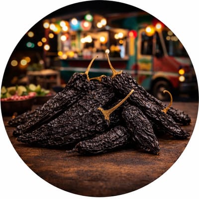 De Kruidenbaron - Pasilla Chilipeper heel - zak 500 gram