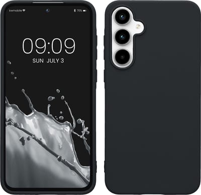 kwmobile telefoonhoesje geschikt voor Samsung Galaxy A55 5G - Hoesje voor smartphone - Back cover in bosbesblauw