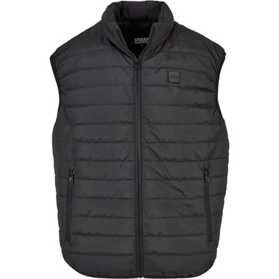 Urban Classics - Light Bubble Mouwloos jacket - S - Zwart