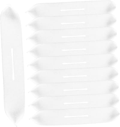 Hanger Beschermers - Antislip Grippers - Kleding Beschermen - Zacht Spons Materiaal - 50 Stuks - Wit