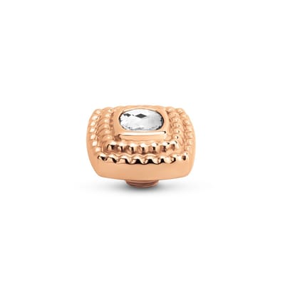 Melano Vivid Maze CZ steentje Crystal Rosé | 10 mm