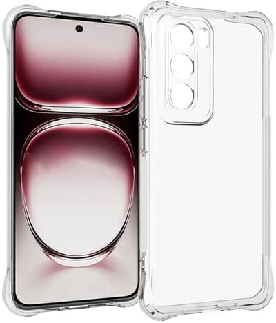 Transparant Hoesje Geschikt voor Oppo Reno 12 | Schokbestendig TPU | Back Cover | Dun | Flexibel | Shockproof | Doorzichtig