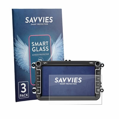 3 Stuks Savvies Screenprotector - geschikt voor M.I.C. AV8V7-Ultra - beschermfolie glas transparant