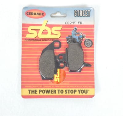 Plaquette de frein AV SBS pour Moto Kawasaki 125 KX 1987 à 1988 602HF Neuf