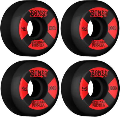 Skateboard Wielen Set van 4 - 52mm - 100s Duurzaam Wiel - Geschikt voor Skateboarden