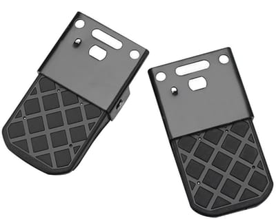 Dailygoods- Voetsteunen Inklapbaar - Metalen Voetsteunen - ATV Voetsteunen - Terreinvoertuigen - Achter Voetsteunen - Voor Passagiers - Passagierssteunen