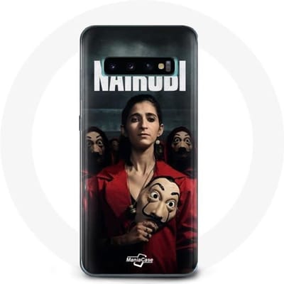 Case voor Samsung Galaxy S10 La casa de papel Nairobi Seizoen 4
