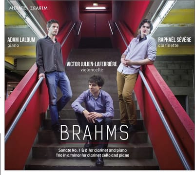 Adam Laloum, Raphaël Sévère, Victor Julien-Laferrière - Brahms: Sonata No. 1 & 2 For Clarinet & Piano | Trio In A Minor For Clarinet, Cello & Piano (CD)