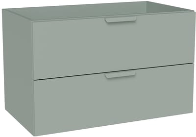 Vente-unique Zwevende onderkast - Amandelgroen - B80 cm - AVORELI
