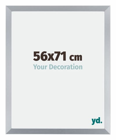 Your Decoration - Fotolijst 56x71 cm - MDF - Zilver Glans - Catania