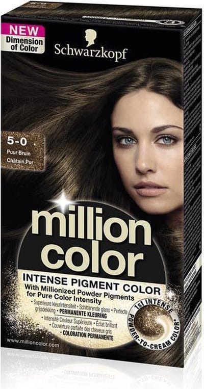 Schwarzkopf Million Color 5-0 - Haarverf