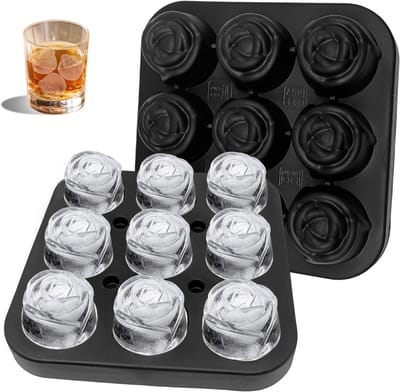 Siliconen ijsblokjesmal met deksel - BPA-vrij voor cocktails, dranken en koffie - Perfect voor feestjes en warme dagen