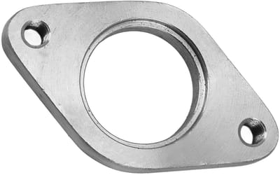Dailygoods- Wastegate Flens 38mm - Roestvrij Staal - Universeel Geschikt voor Auto's - Duurzaam - Hoge Prestaties - Eenvoudige Installatie - Uitlaatflens