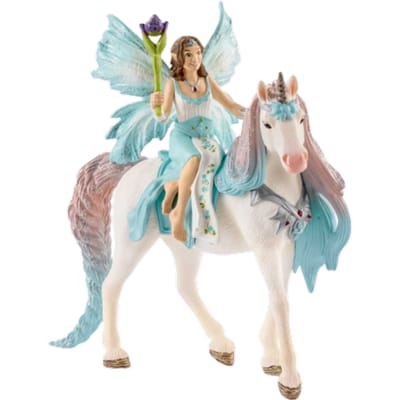 Schleich Fee Eyela met Prinses Eenhoorn Figuur