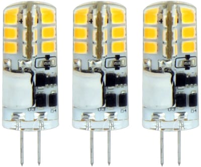 LED line LITE LED Insteeklamp G4 - 3W (vervangt 20W) - 240lm - Ø13mm - 12V - Energiezuinig - 3 stuks