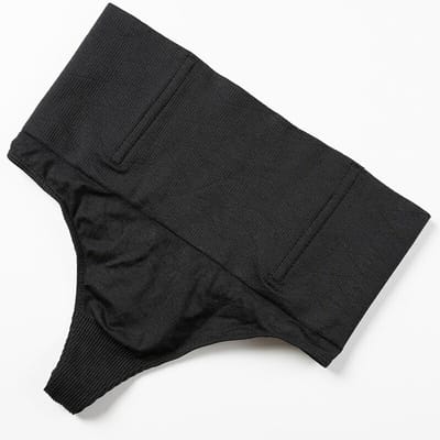 Jumada's - Shapewear - High waist string - Correctie ondergoed - Zwart - Maat S