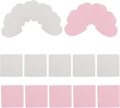 Wimper Reinigingspads - Make-up Pads - Wimpers Schoonmaken - Lintvrij Ontwerp - 4 Dozen - Multi