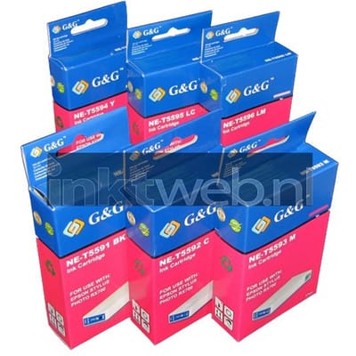 Huismerk Epson T5597 Multipack zwart en kleur (Huismerk (compatible))