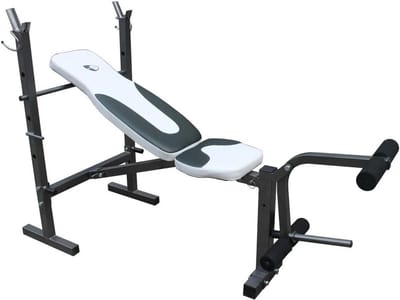 Fitnessbank Opvouwbaar - Trainingsbank Kracht - Kracht Training - Ruimtebesparend Ontwerp - 560 - Zwart