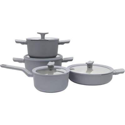 BergHOFF Pannenset Balance Recycled Moonmist 4 delig - Downdraft