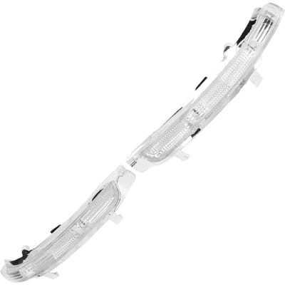 1 Paire Clignotant Séquentiel LED 3T0949101 Clignotant Dynamique Rétroviseur Remplacement pour Octavia Superb white