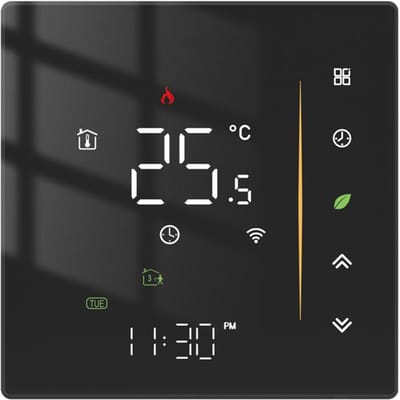 Tuya ZigBee – contrôleur de température Intelligent à affichage numérique, multifonctionnel pour eau/sol électrique electric floor heating noir