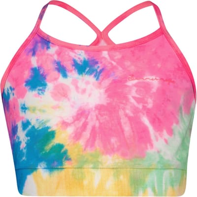 4PRESIDENT T-shirt meisjes - Tie dye - Maat 92 - Meiden shirt