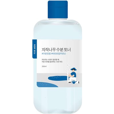 [ROUND LAB] Toner Hydratant au Jus de Bouleau pour Homme 200ml white