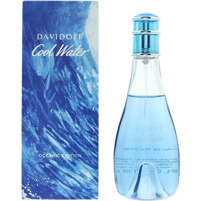 Davidoff Cool Water Oceanic Edition Voor Vrouwen Eau de Toilette 100ml Spray Voor Haar