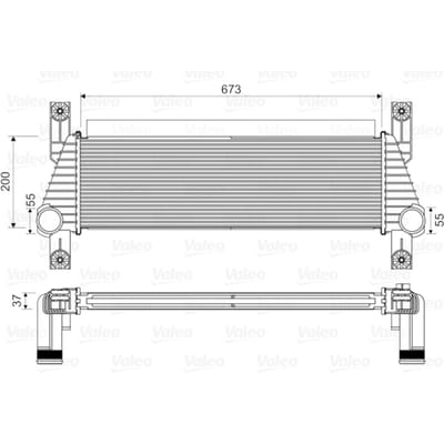 Intercooler VALEO 818352