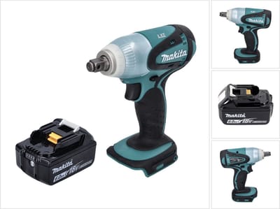 Makita DTW 251 G1 accu slagmoersleutel 18 V 230 Nm 1/2" + 1x oplaadbare accu 6.0 Ah - zonder oplader