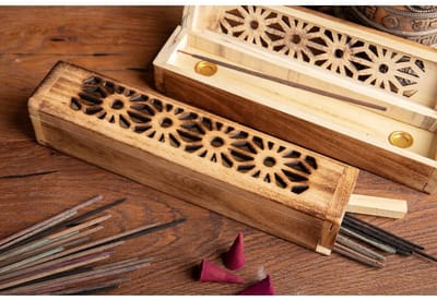 Wierookhouder met bewaarbox Sun