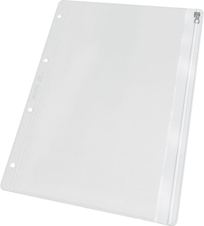 Leitz Premium Showtas A4 PVC - met Schuifsluiting - Accessoiremap - 4-gaats - 25 Stuks - Transparant