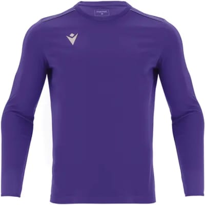 Macron Rigel Hero Voetbalshirt Lange Mouw Kinderen - Paars | Maat: 128