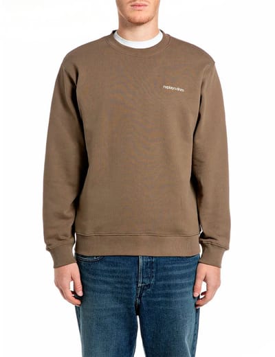 Replay M13lr.000.7242ow Sweatshirt Bruin L Man